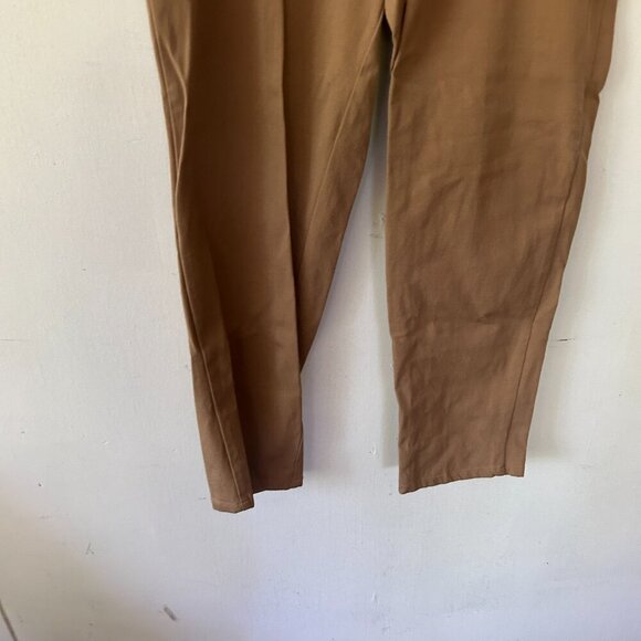 IsaacMizrahi Pull On Khakis Womens 14 Elastic Waist Comfy - Picture 3 of 9